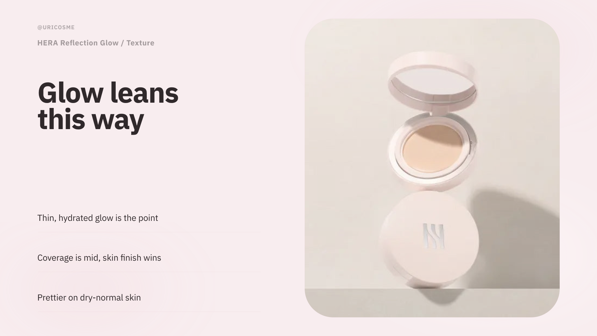 HERA Black Cushion vs Reflection Glow: Which One Suits Your Skin? - 3