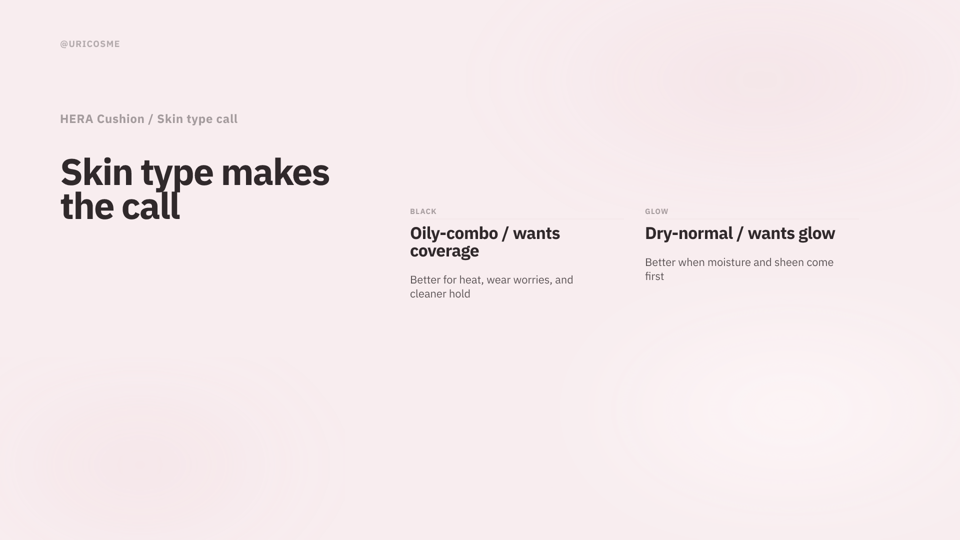 HERA Black Cushion vs Reflection Glow: Which One Suits Your Skin? - 4