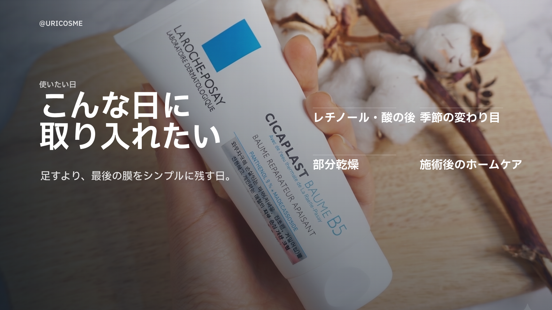 肌が荒れたときに、シカプラストバームB5へまた手が伸びる理由 - 2