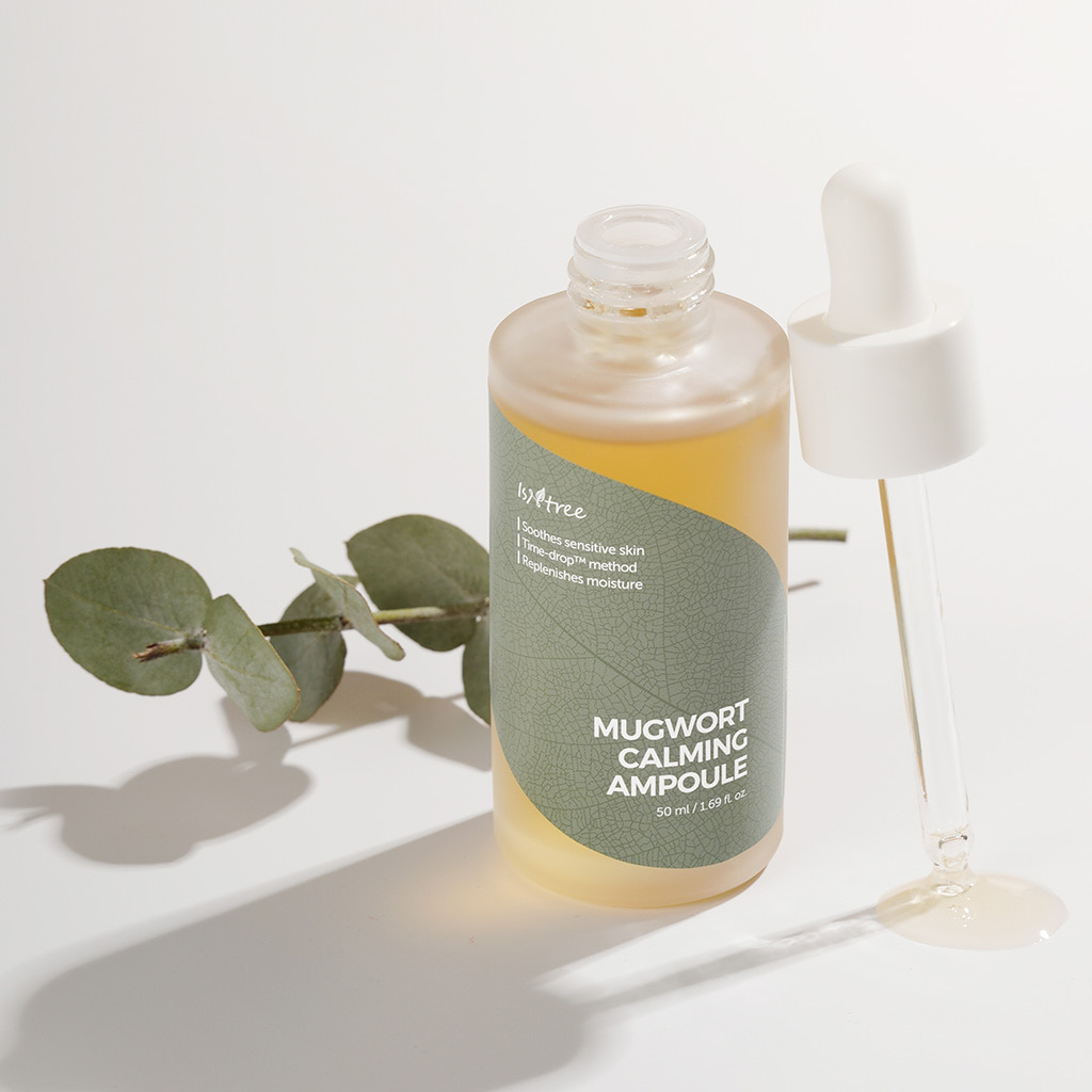 isntree C-Cica Capsule Ampoule and Vitamin Clear Tone-Up Cream