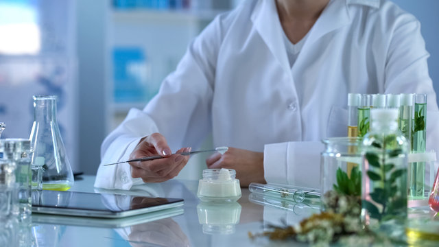 Microbiome-based clean beauty research mood image