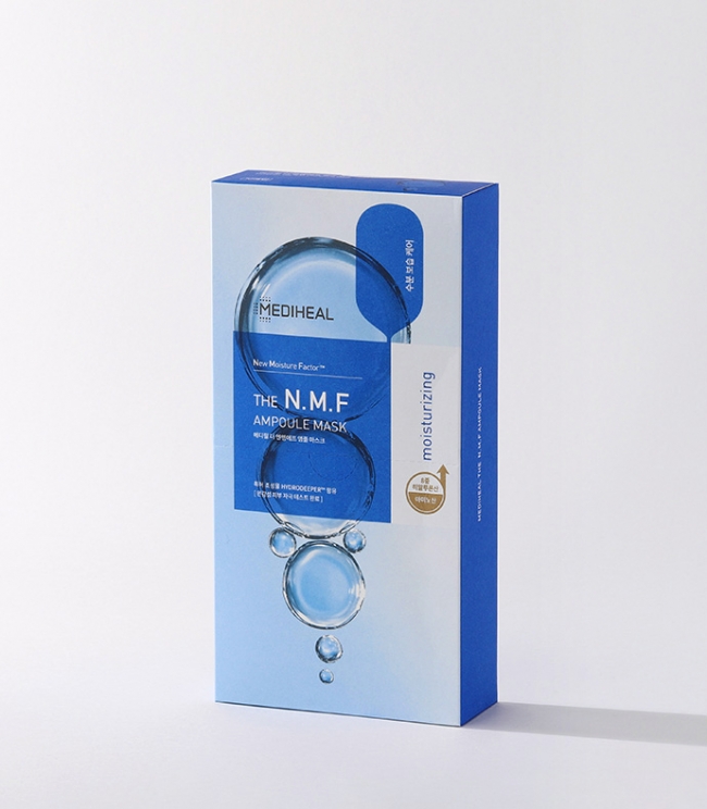 MEDIHEAL N.M.F Ampoule Mask — A moisturizing mask that fills deep hydration with Natural Moisturizing Factor (NMF)