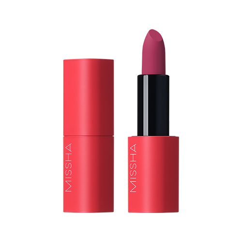 MISSHA Dear Rouge Velvet — A moisturizing velvet lipstick with Porcelain Velvet Gel technology