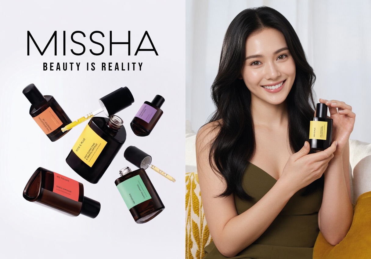 MISSHA top 4 makeup products layering guide