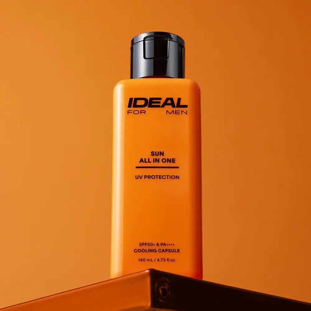 ideal for men サン オールインワン — 紫外線カットとスキンケアを一度に叶えるオールインワン日焼け止め