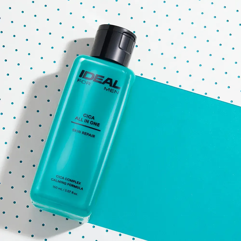ideal for men シカ オールインワン — 髭剃り後の鎮静と保湿を叶えるオールインワン