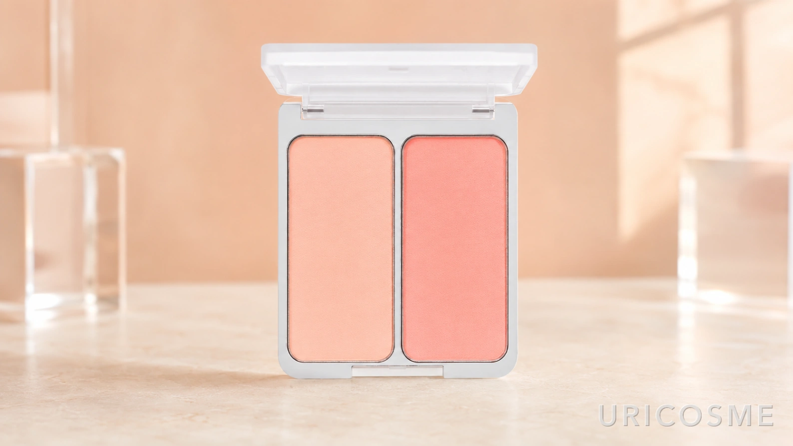 Summer coral makeup guide - 2aN Dual Cheek 03 Coco Coral