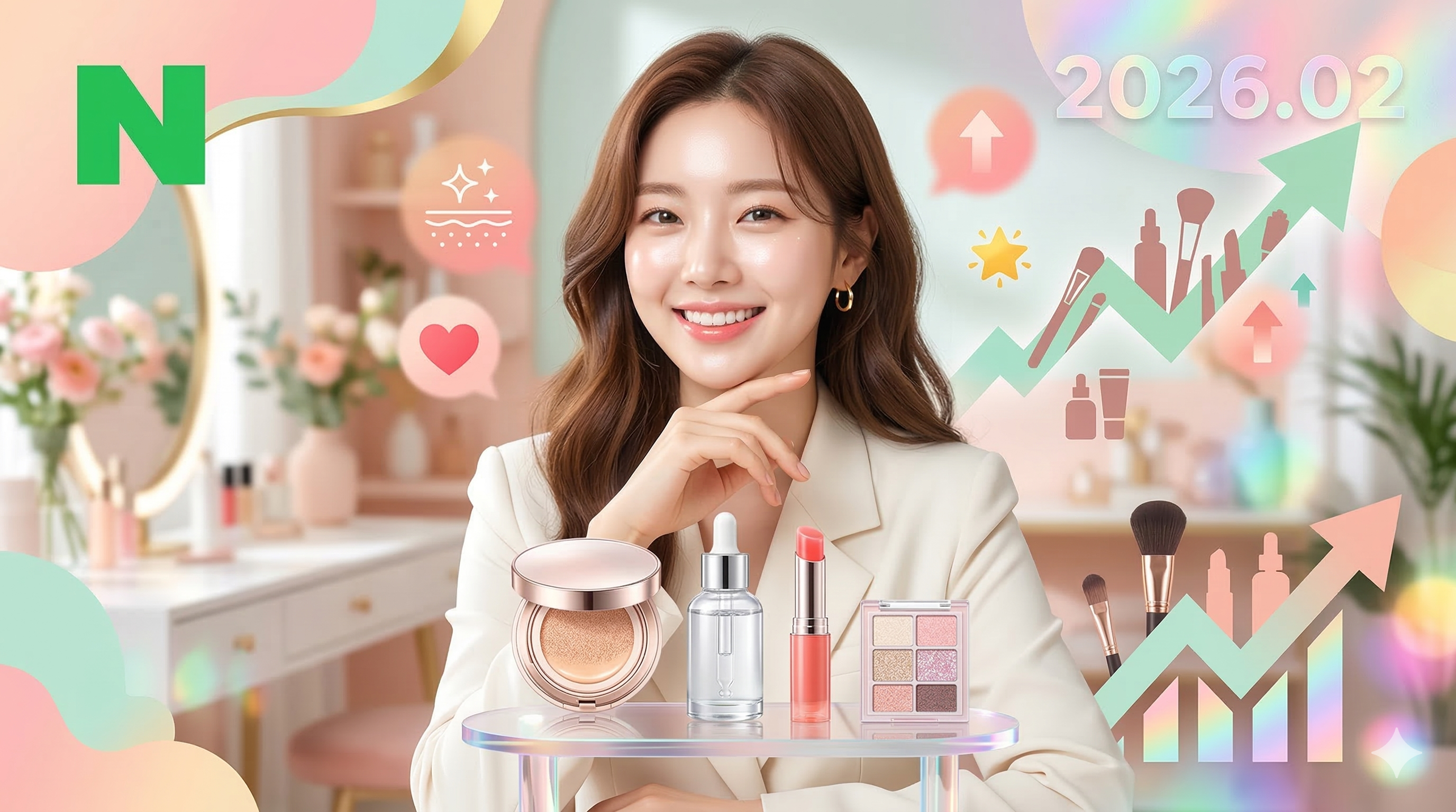 2026년 2월 네이버 기준 K-뷰티 인기 화장품 트렌드