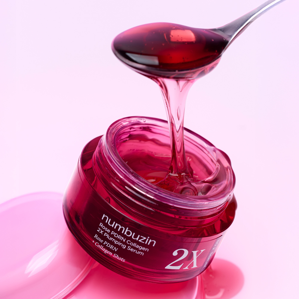 ナンバーズイン2番ローズPDRNコラーゲンプンプランピングセラム トゥエックス 30ml