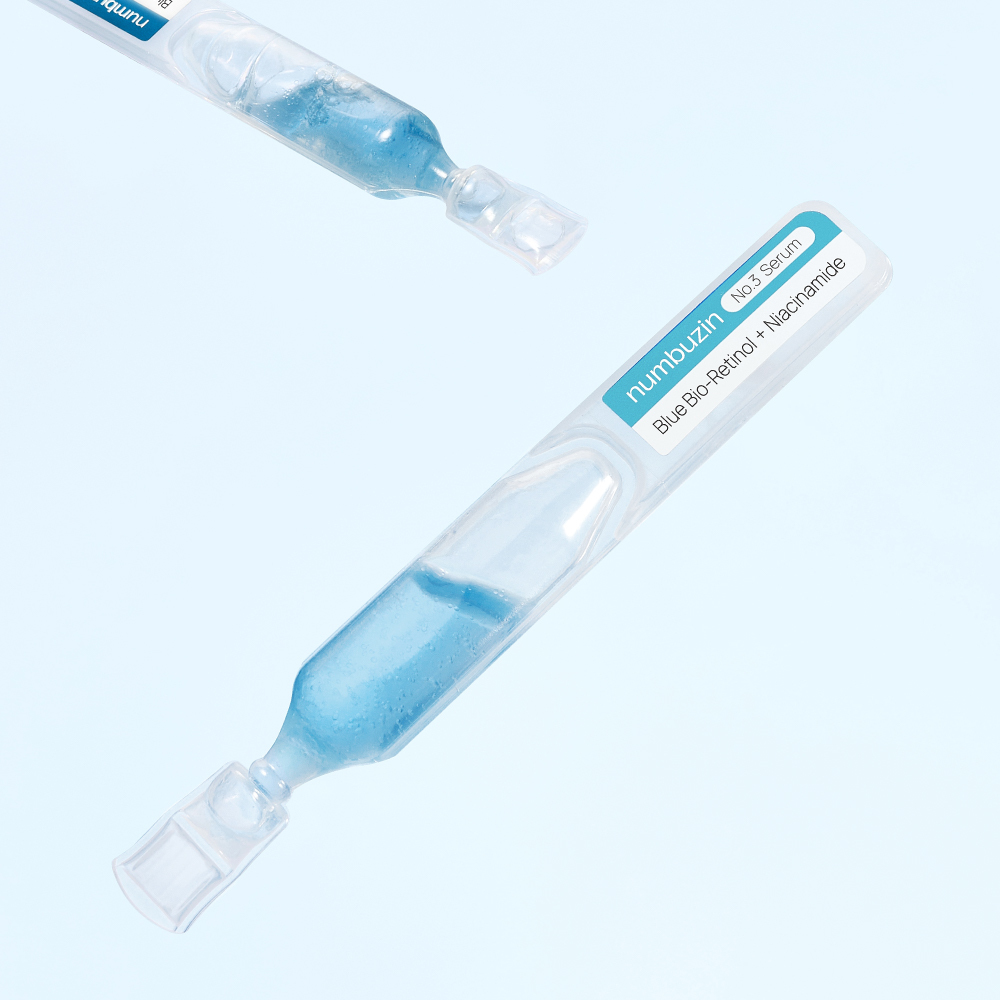Numbuzin No.3 Blue Bio Retinol Pore Remodeling Ampoule Mini 10ml