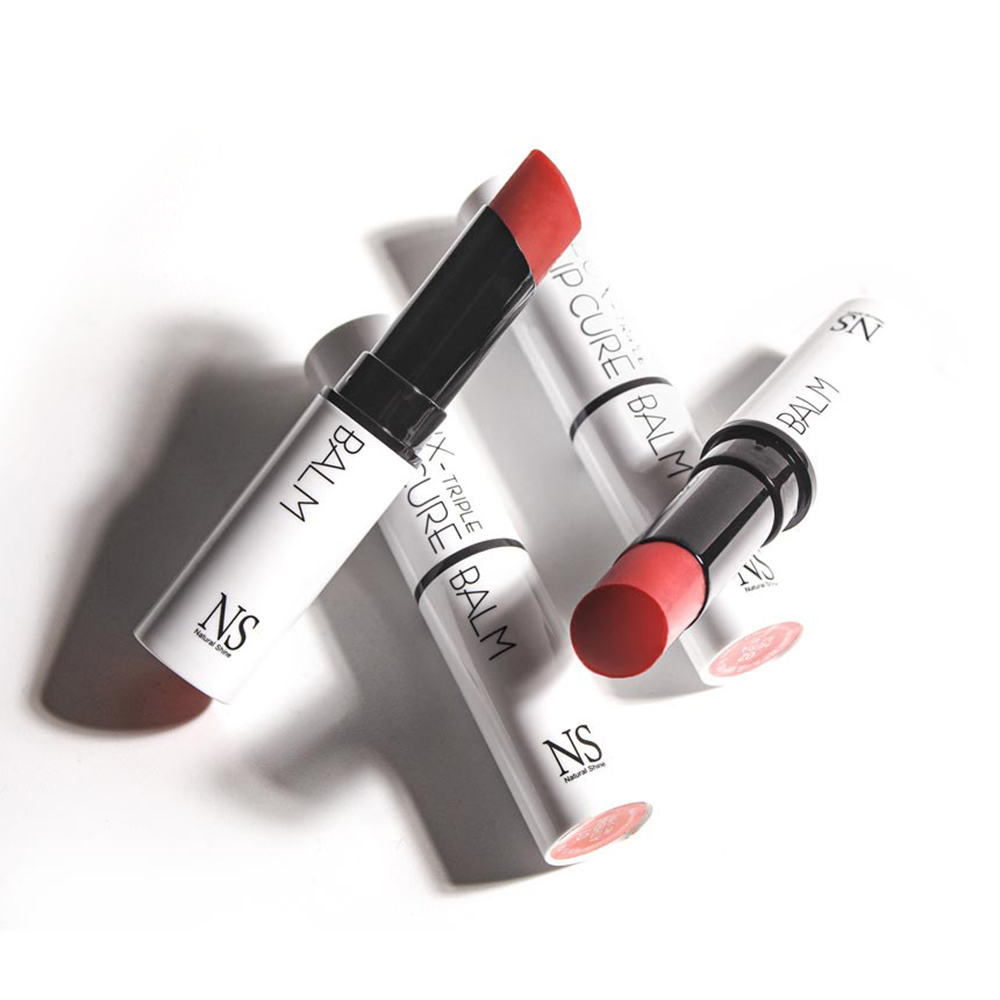 Natural Shine ラックス トリプル リップキュアバーム 5g グロッシー 5種