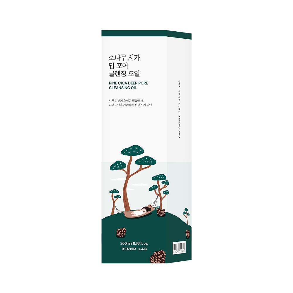 Round Lab Pine Cica Deep Pore Cleansing Oil 200ml