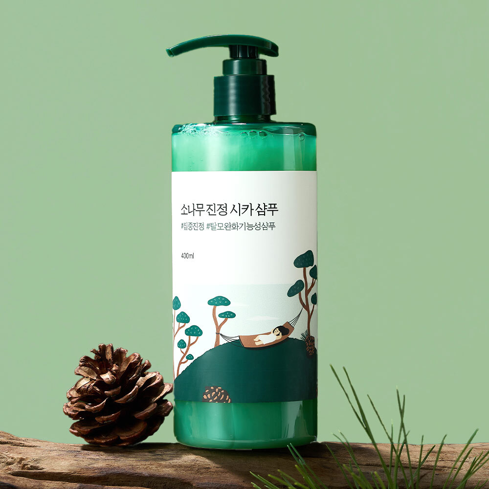 ROUND LAB パイン 鎮静 CICA シャンプー 400ml