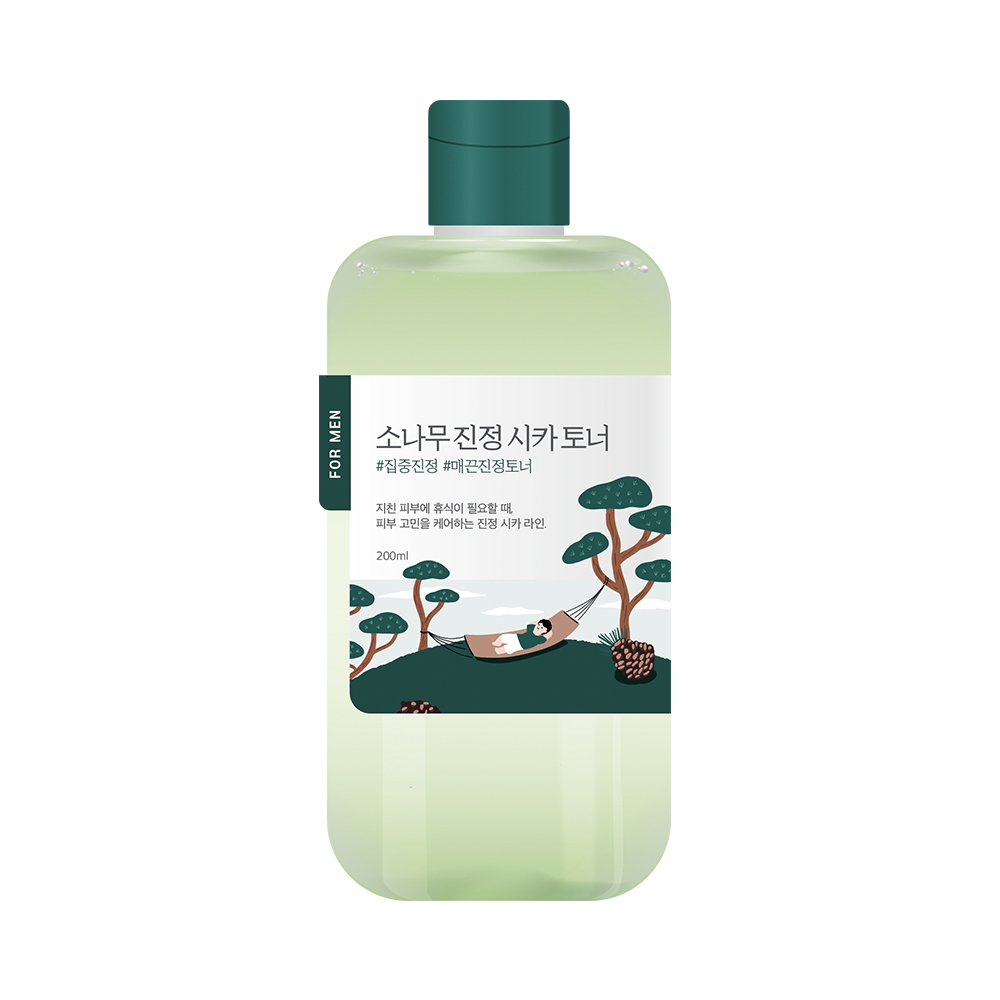 Round Lab for Men Pine Calming Cica Toner 200ml