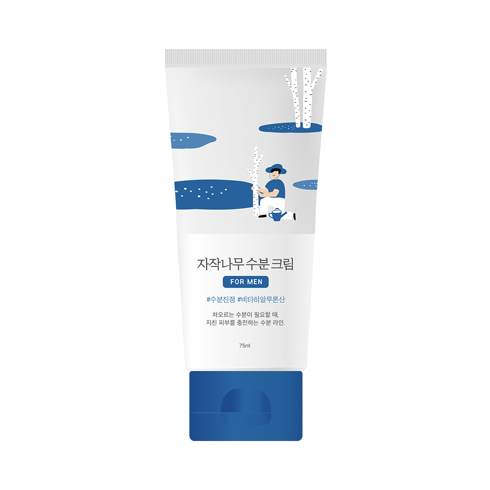 Round Lab for Men Birch Moisturizing Cream 75ml