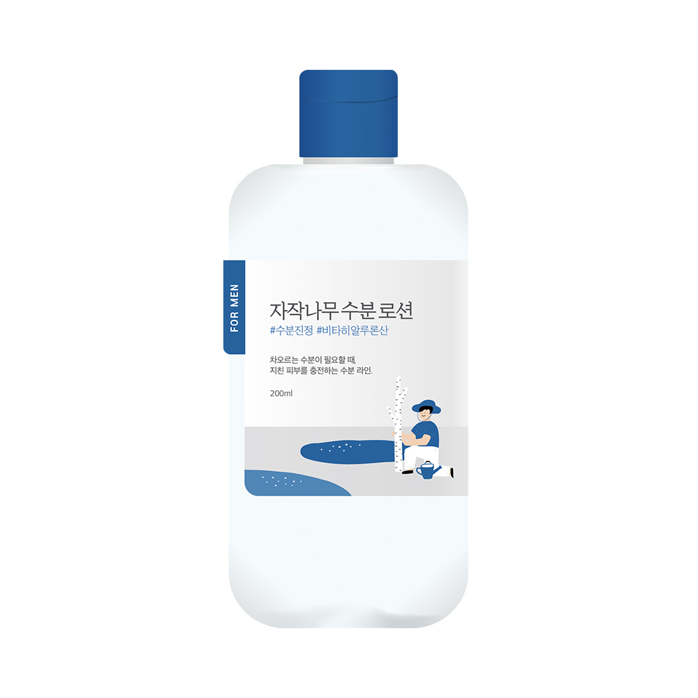 Round Lab for Men Birch Moisturizing Lotion 200ml