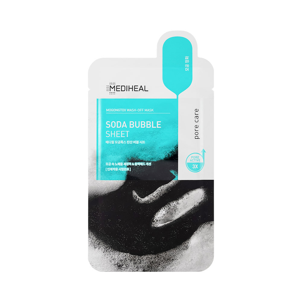 Mediheal Pore Tox Carbonated Bubble Sheet Mask 1 sheet