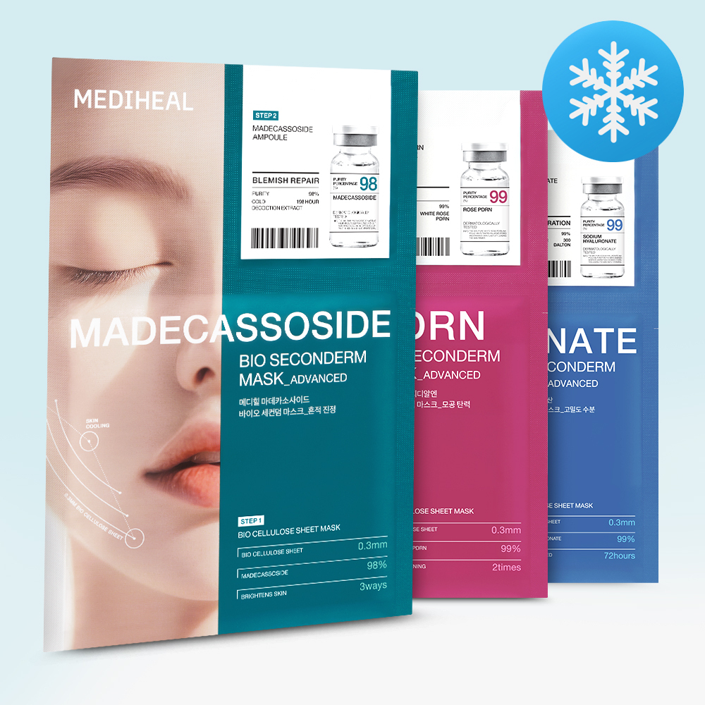 Mediheal Bio Seconderm Mask 1 sheet - 3 Types