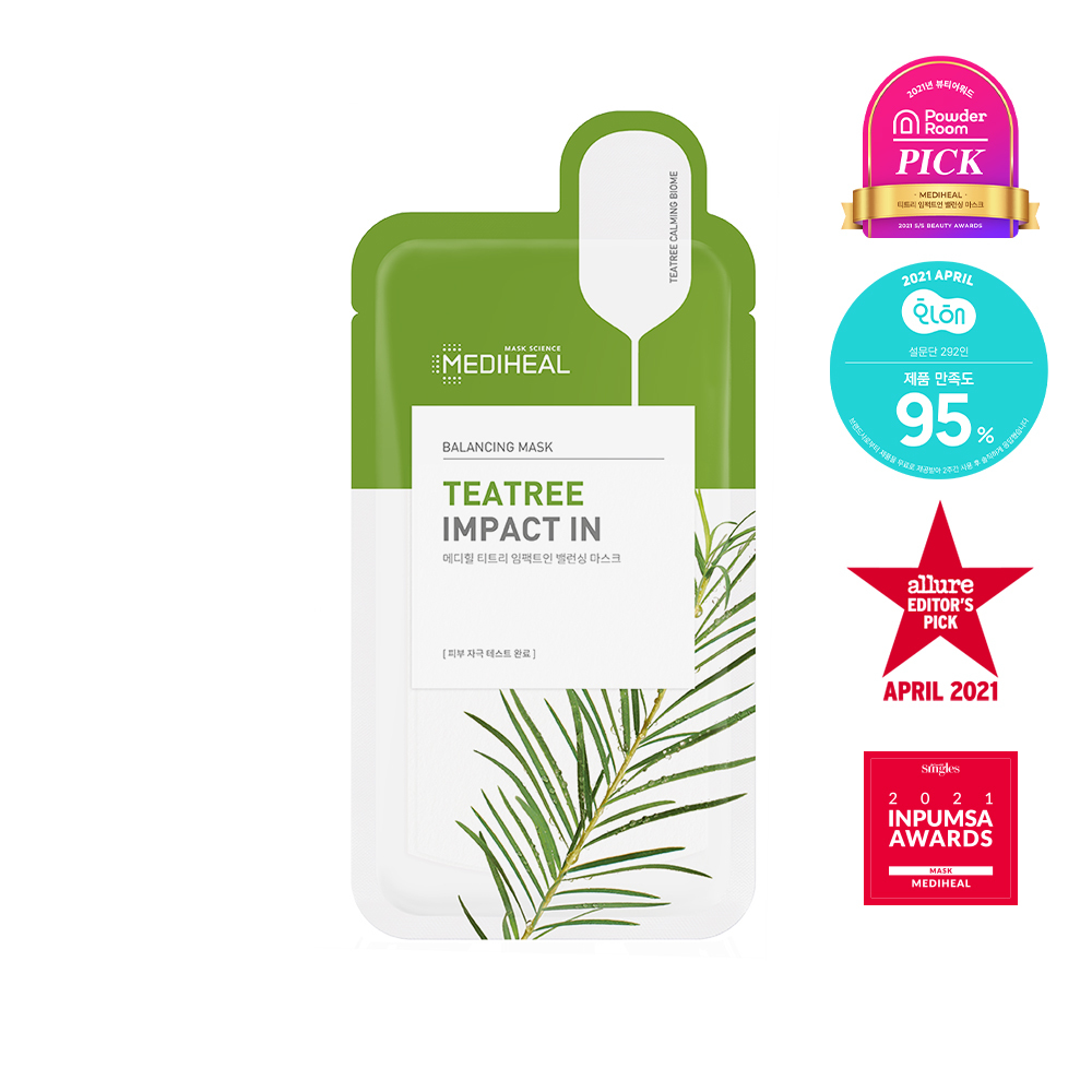Mediheal Tea Tree Impact-In Balancing Mask 1 sheet