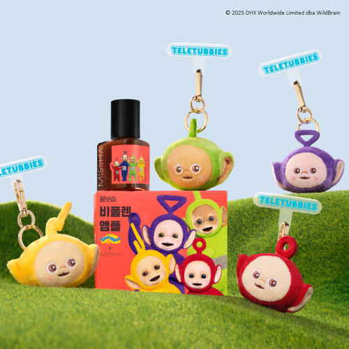 MISSHA テレタビーズ コラボ ビポレン リニュー アンプーラー 30ml (+ キーリング付き)