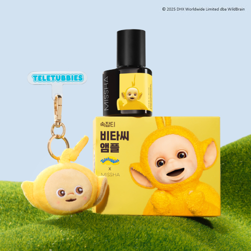 MISSHA テレタビーズ コラボ ビタCプラス ブレミッシュC 弾力アンプル 30ml (+ キーリング付き)