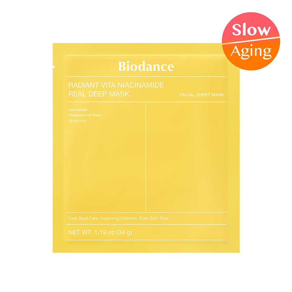 1 x Biodiance Radiant Vita Niacinamide Real Deep Mask