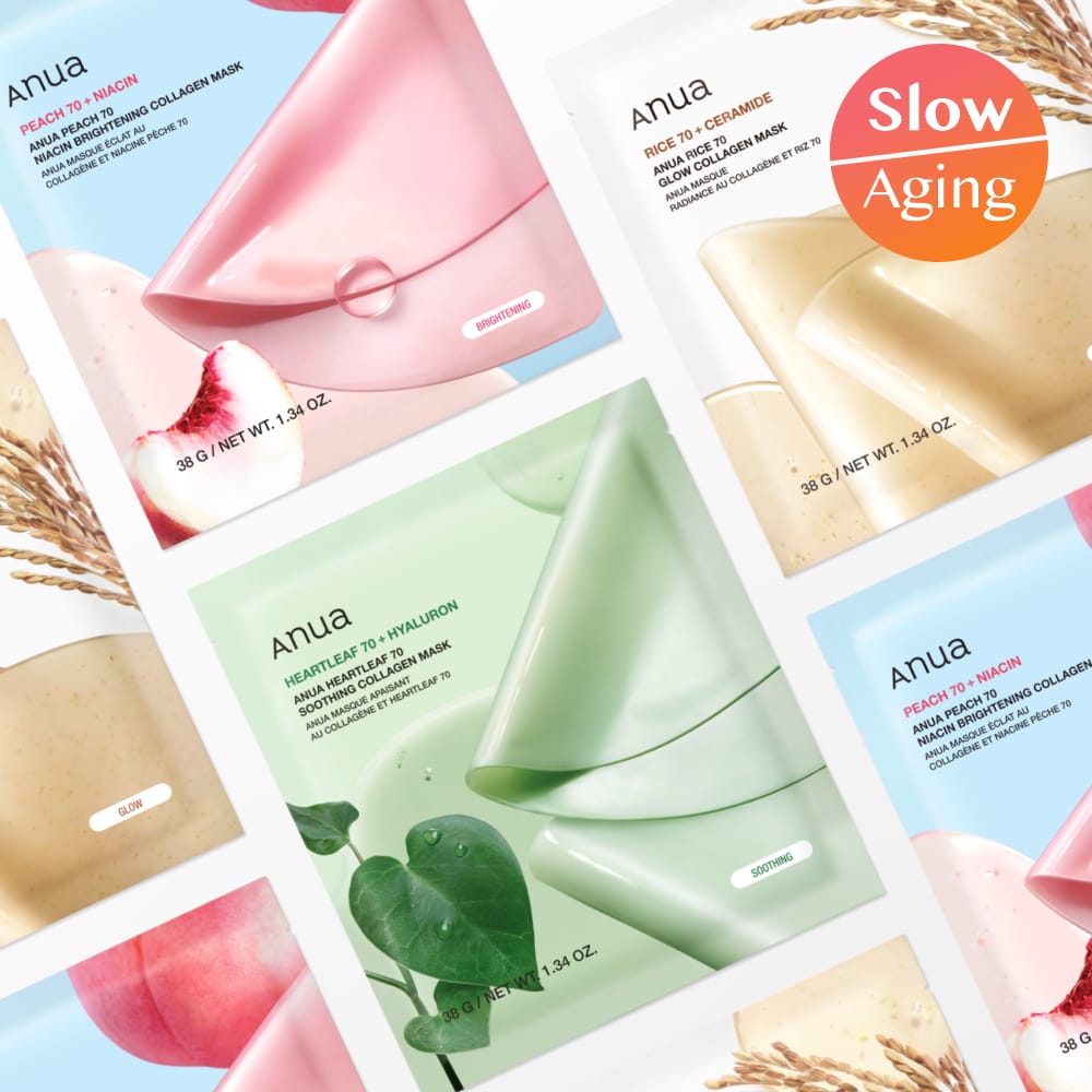 Anua Collagen Mask 1 sheet 3 Types