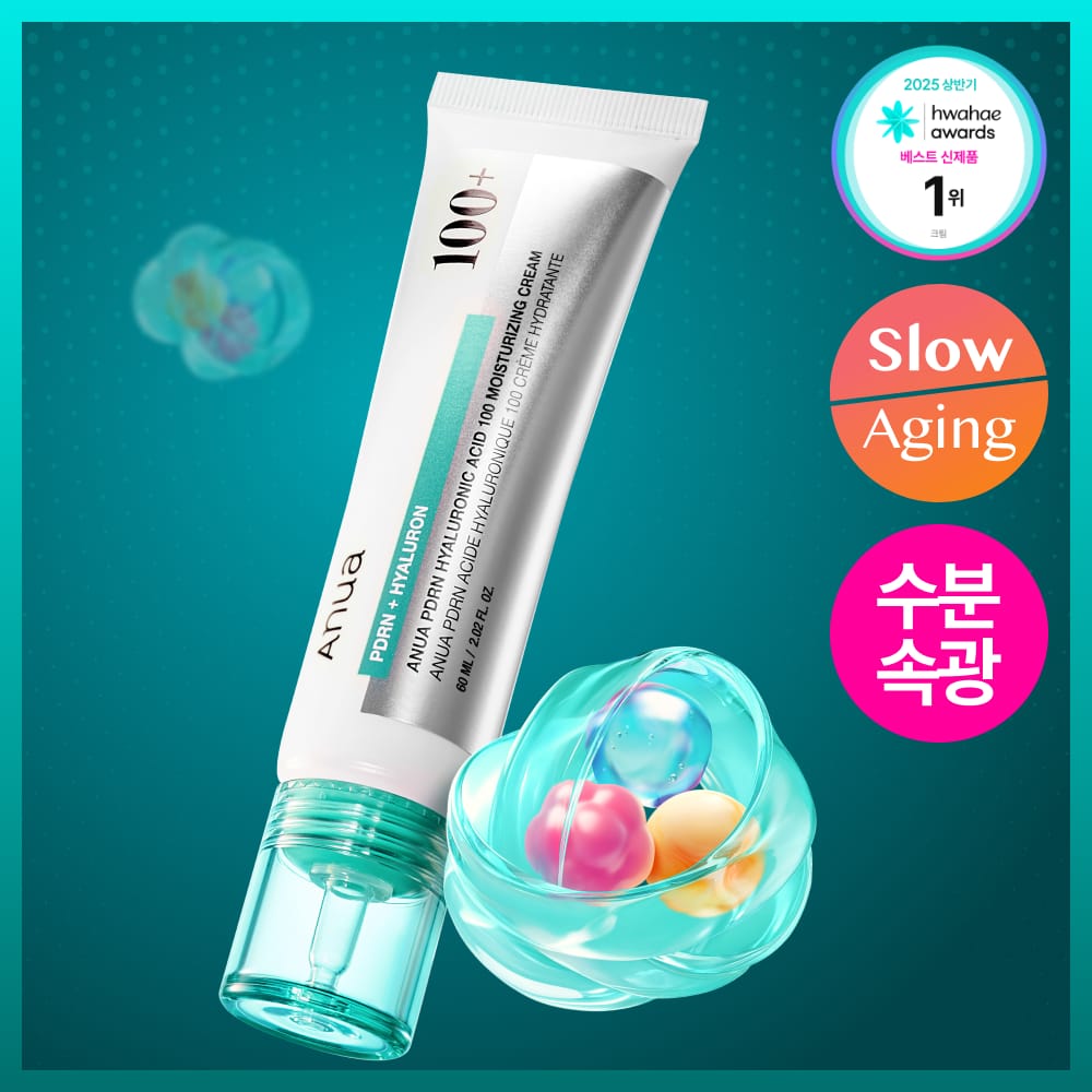 Anua PDRN Hyaluronic Acid 100 Moisture Cream 60mL
