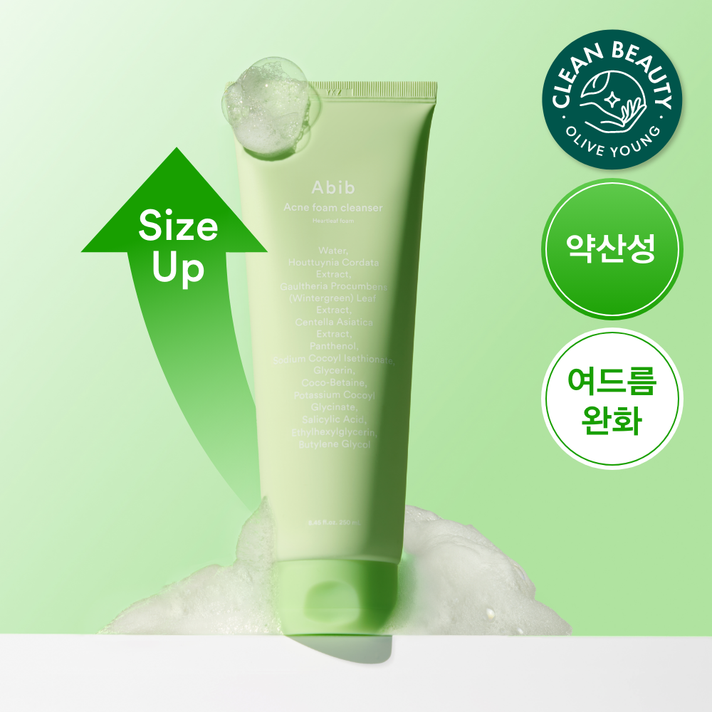 아비브 아크네 폼 클렌저 어성초 폼 대용량 250ml