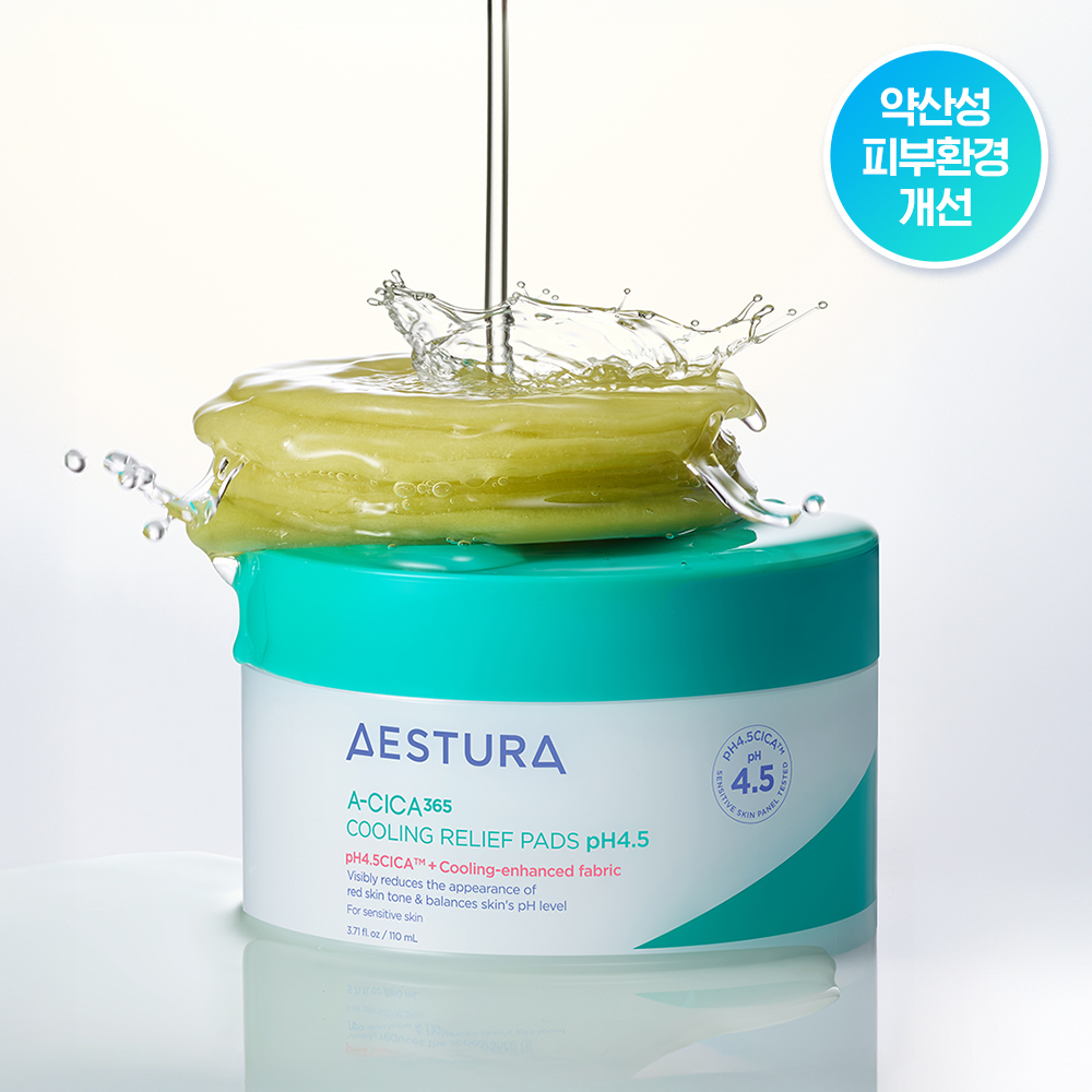 Aestura Acica365 Cooling Calming Pad pH4.5 60 sheets