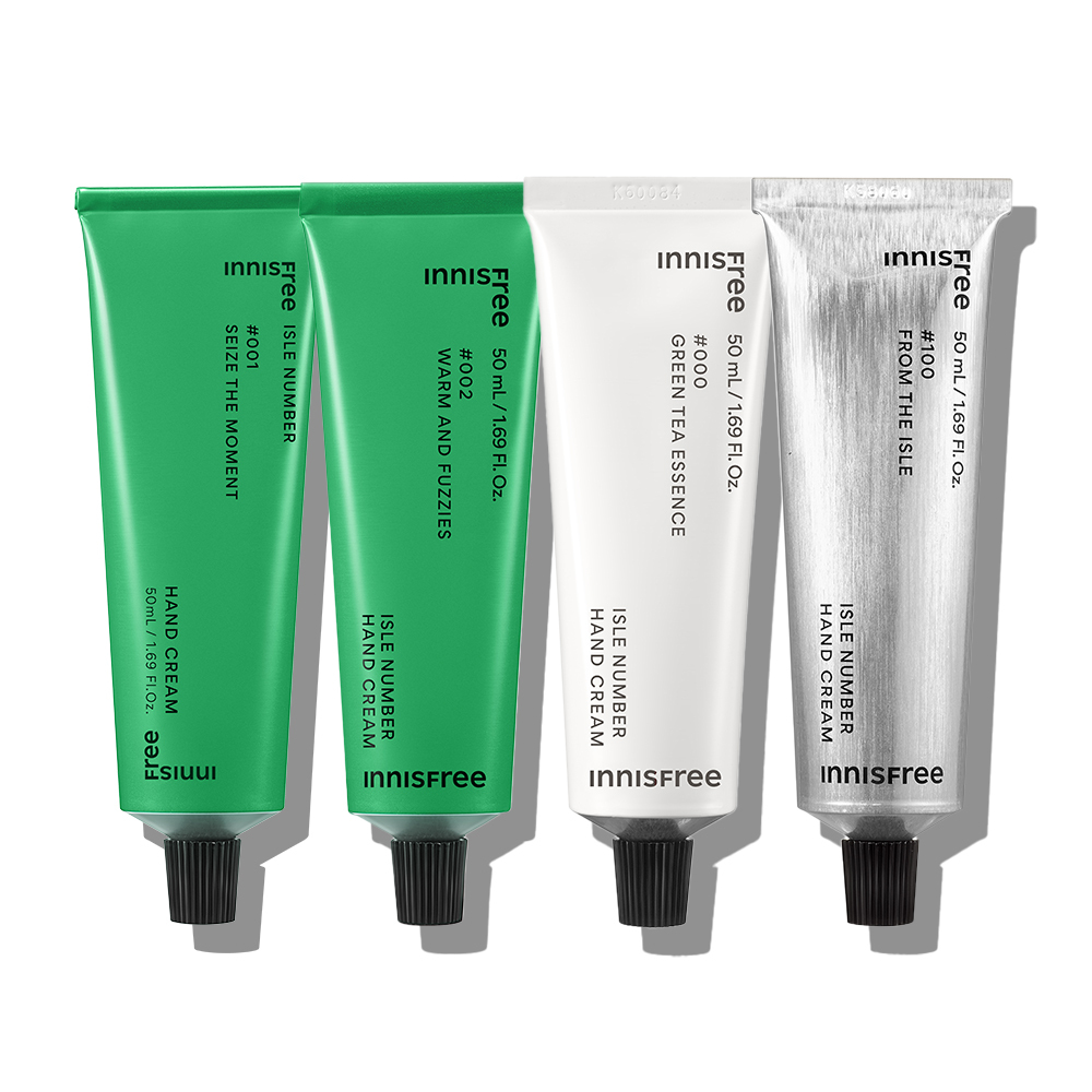 Innisfree Isle Number Hand Cream - 4 Variants (Choose 1)