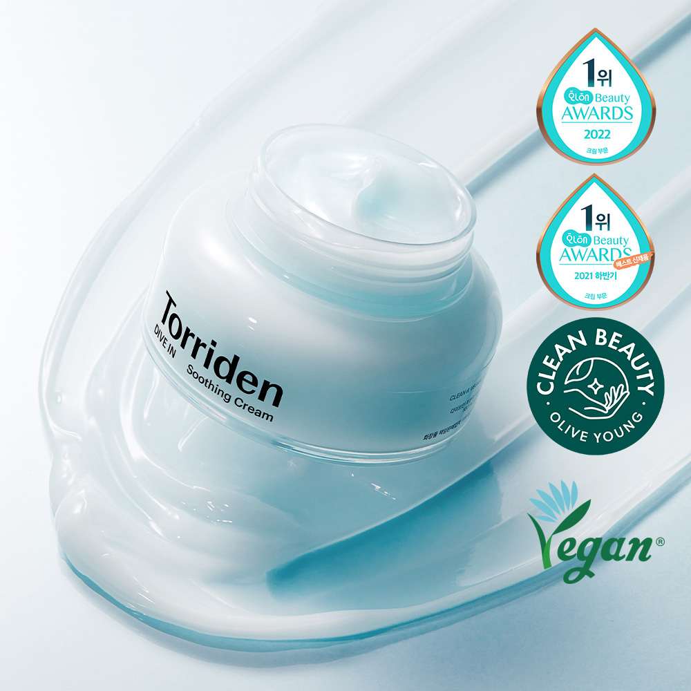 Torriden DIVE-IN Low Molecular Hyaluronic Acid Soothing Cream 100ml