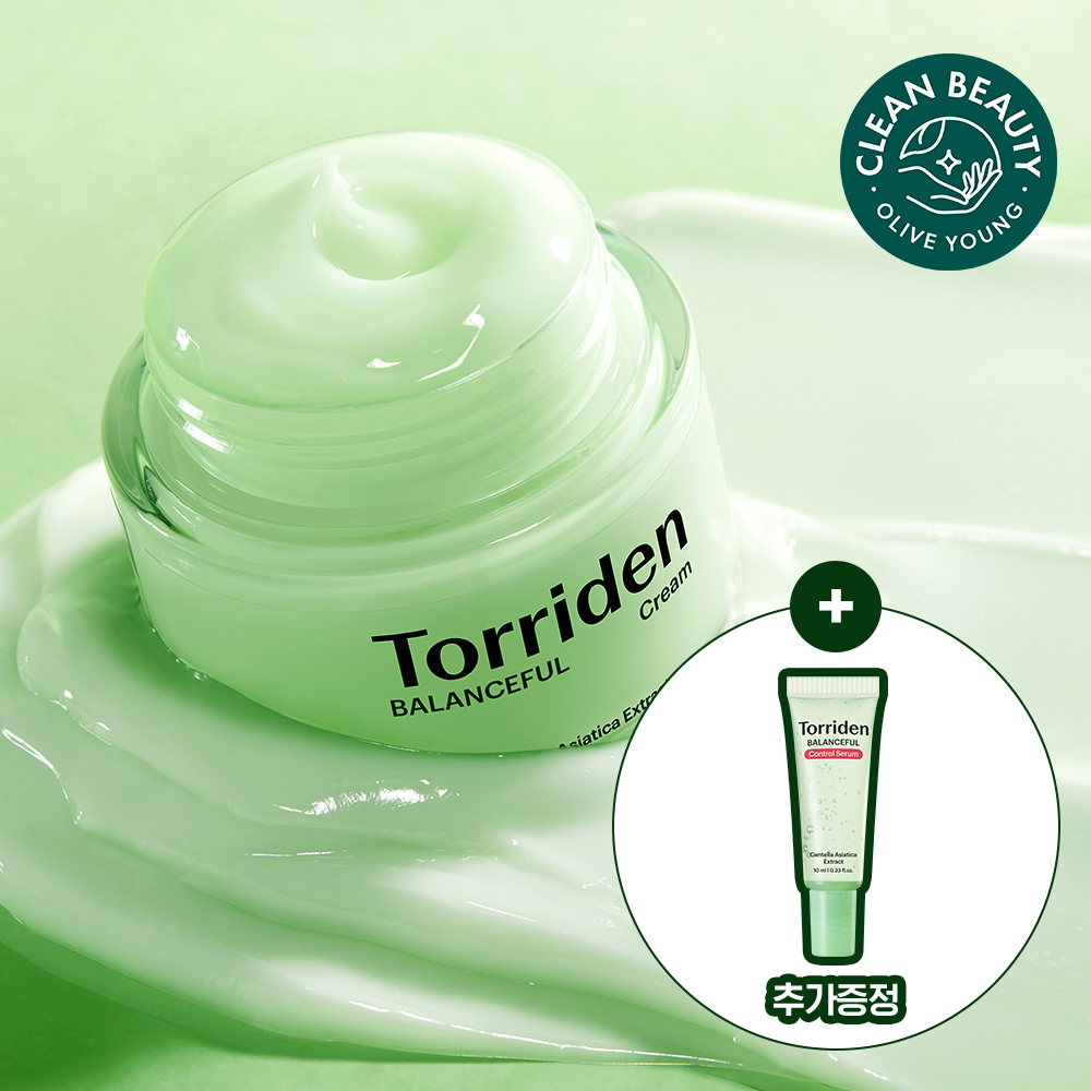 토리든 밸런스풀 시카 진정 크림 80ml 기획 (+세럼 10ml)
