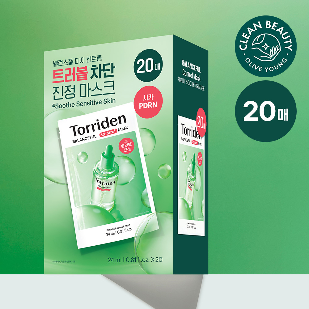 Torriden Balanceful Cica Control Mask 20 sheets