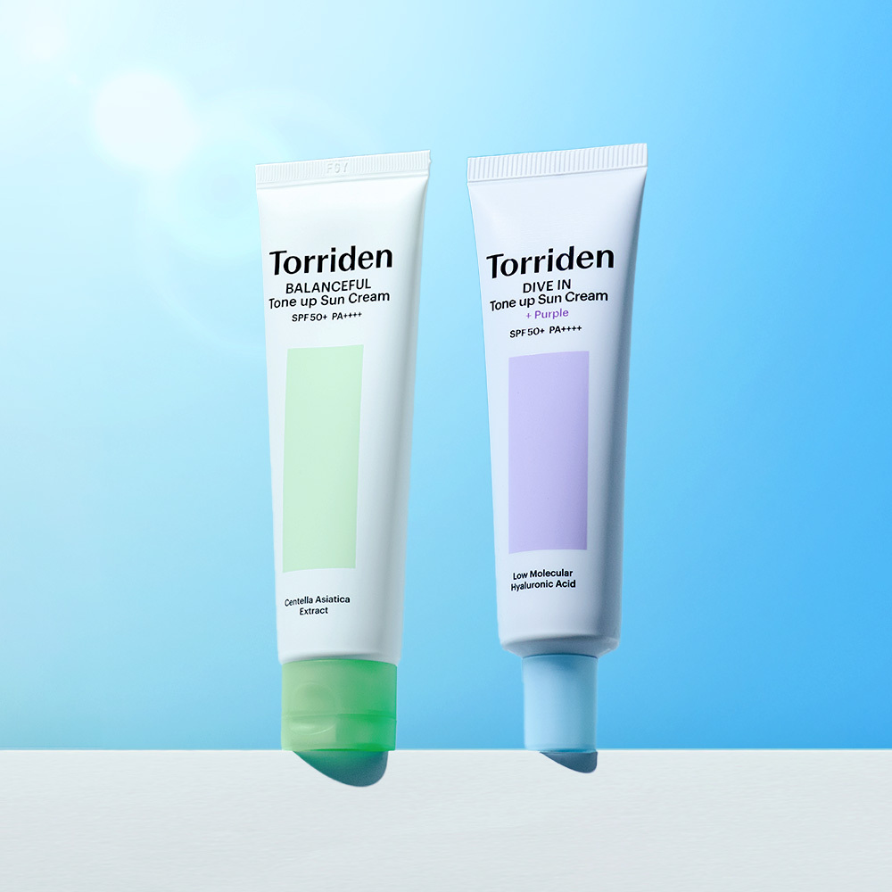 Torriden Tone-Up Sunscreen, Choose 1 of 2 (Dive-In/Balanceful)