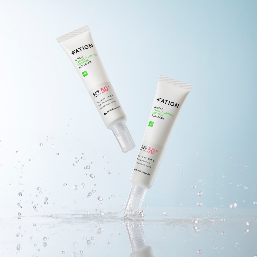 파티온 노스카나인 트러블 컴포트 수분 선크림 40ml 2입(더블) 기획