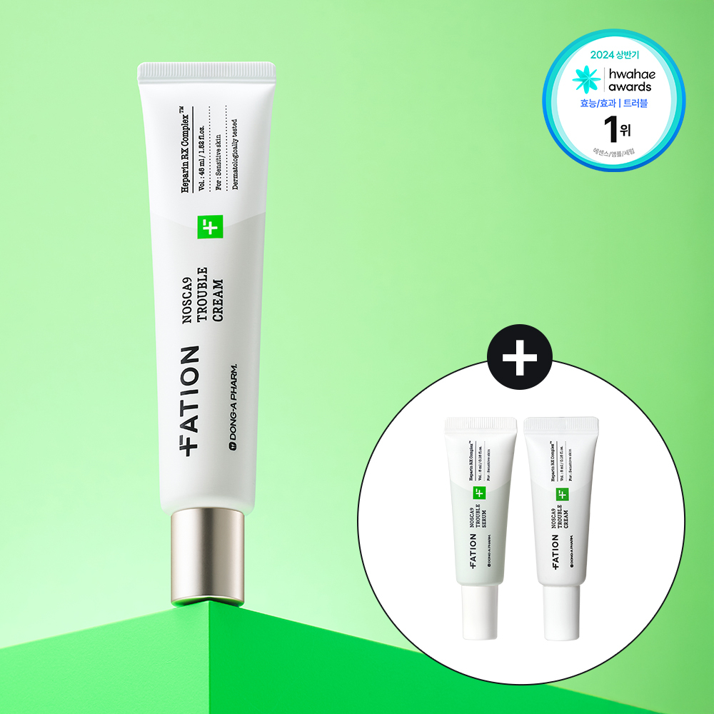 パーティーオン ノースカナン トラブルクリーム 45ml 企画セット（+5ml＋セラム5ml）