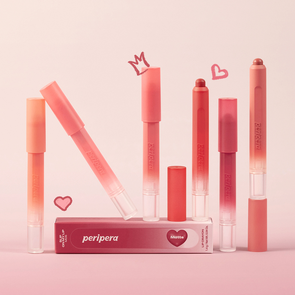 Peripera スリップ オン マイ リップ 1.4g/1.6g 13色