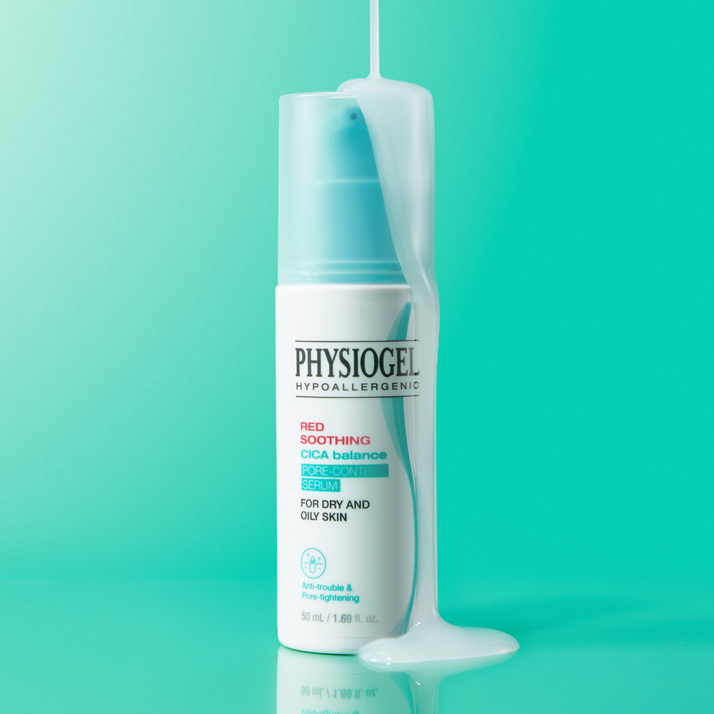 Physiogel Red Soothing Cica Balance Pore Control Serum 50ml